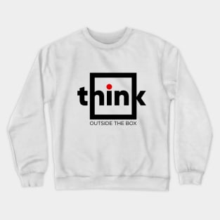 Cube think outside the box Crewneck Sweatshirt